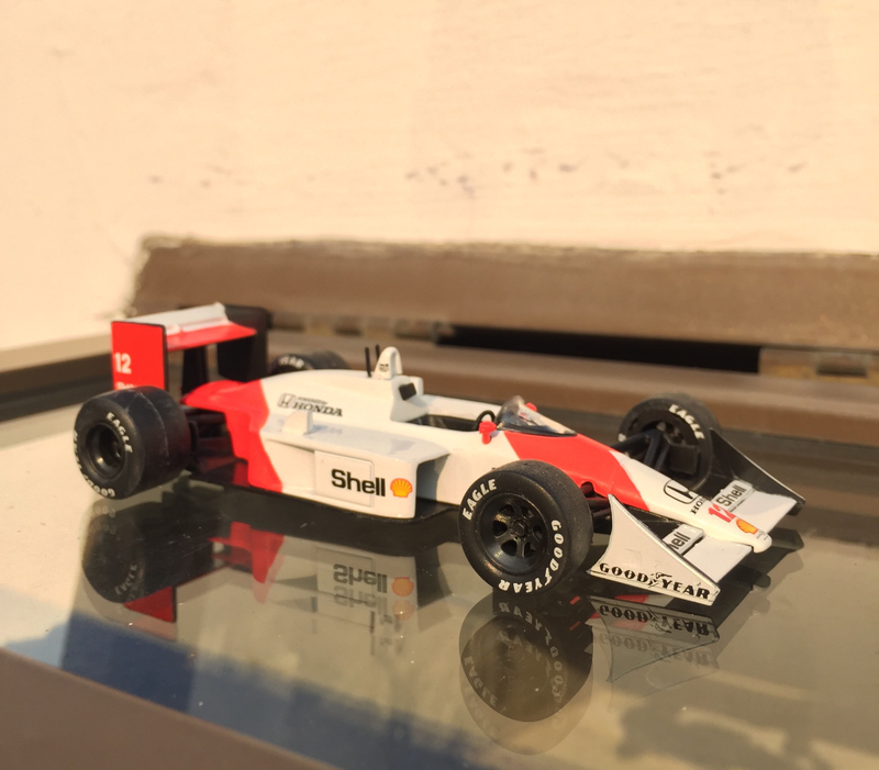 Illustration for article titled Remembering Ayrton’s first championship-winning car...